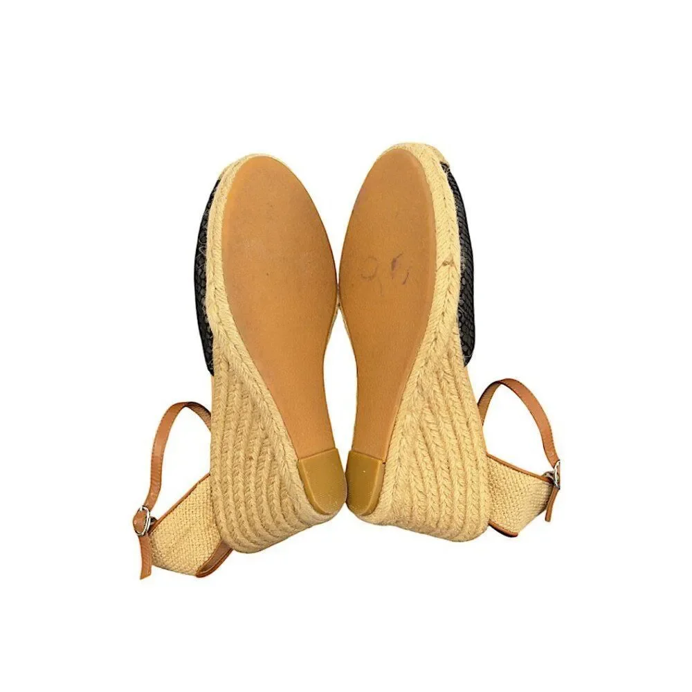 Halogen Espadrille Wedge Sandals RN58665 - Size 8.5 M